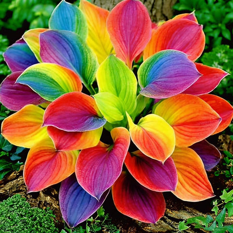 Mixrug 207+ hosta seeds produce giant leaves for dramatic border statements.