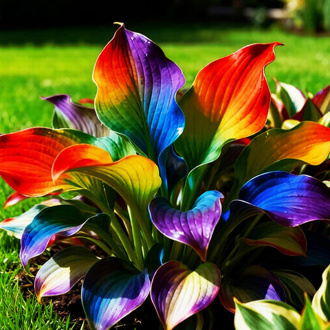 Mixrug 207+ hosta seeds ideal for container plantings on shady balconies.