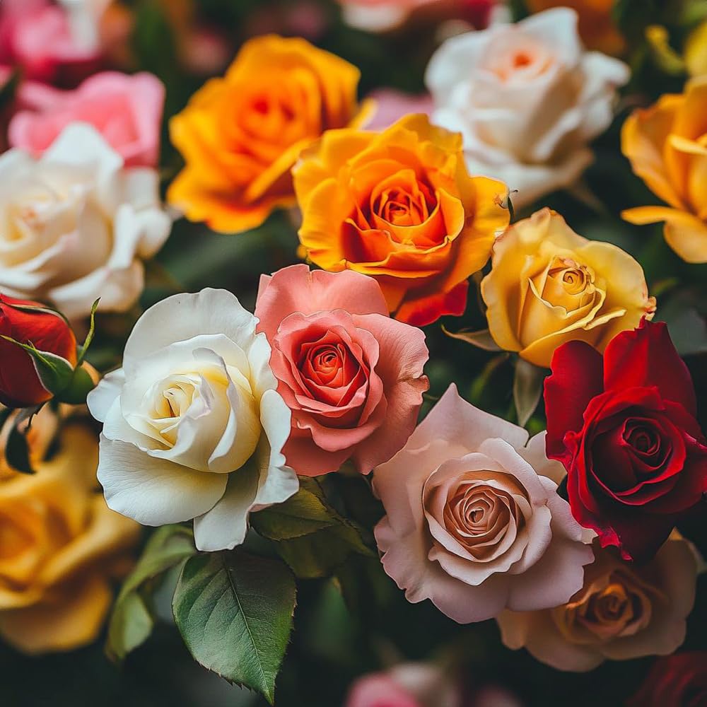 Mixrug 250+ climbing roses seed pack for outdoor vertical growth and color.