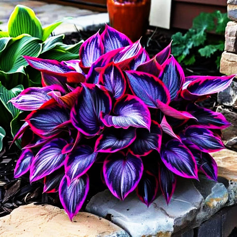 Mixrug drought-tolerant hosta seeds for shaded areas