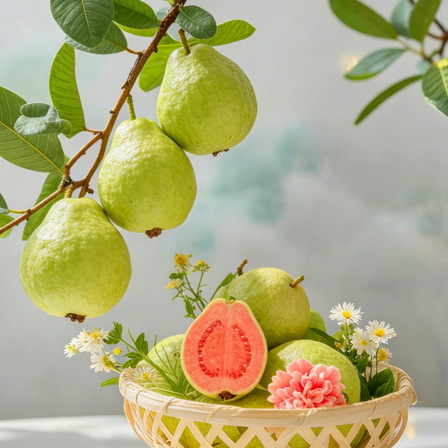 Mixrug Dwarf Guava Seeds for outdoor planting and home orchard setup.