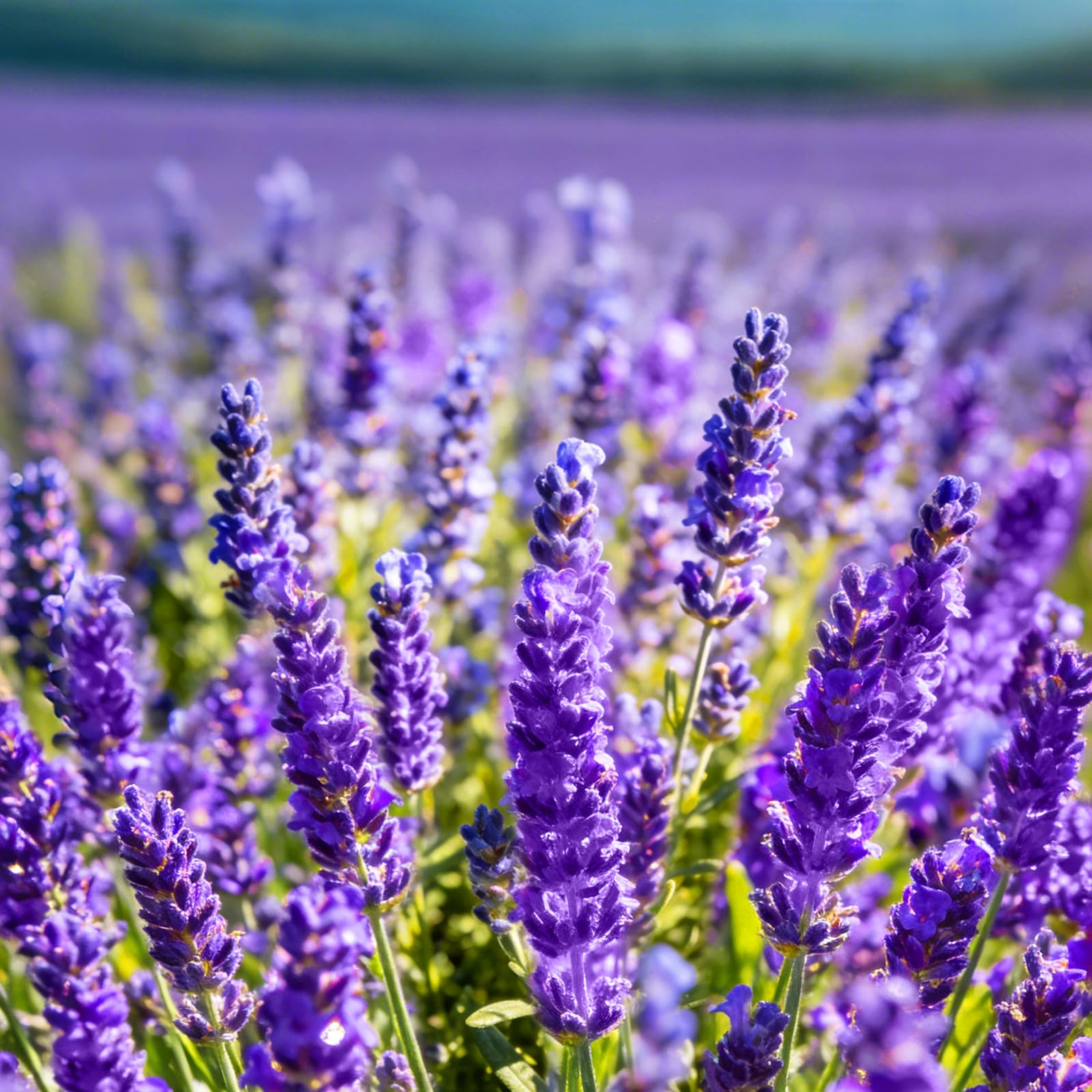 Mixrug Dwarf Lavender Seeds suited for container garden setups
