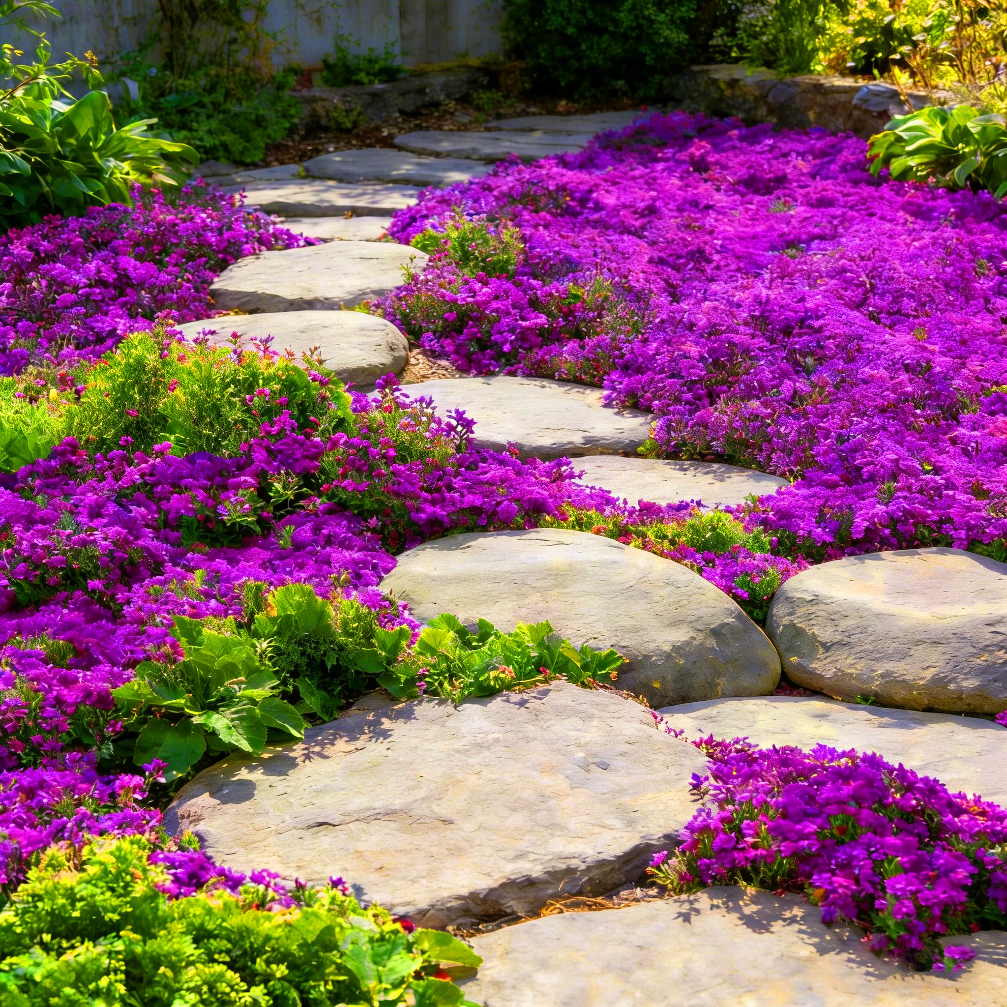 Mixrug thyme seeds thrive from full sun to semi-shade across varied light.