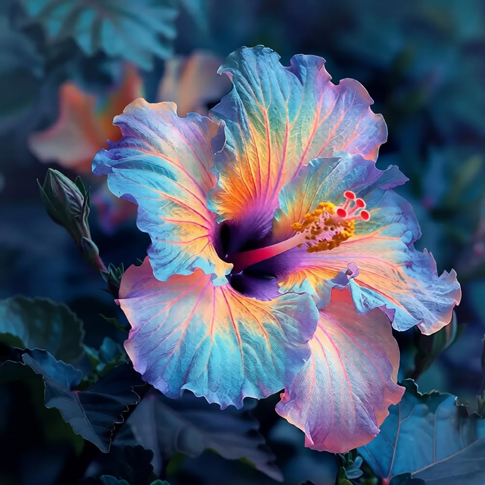 Mixrug hibiscus seeds hedge plants add color and structure