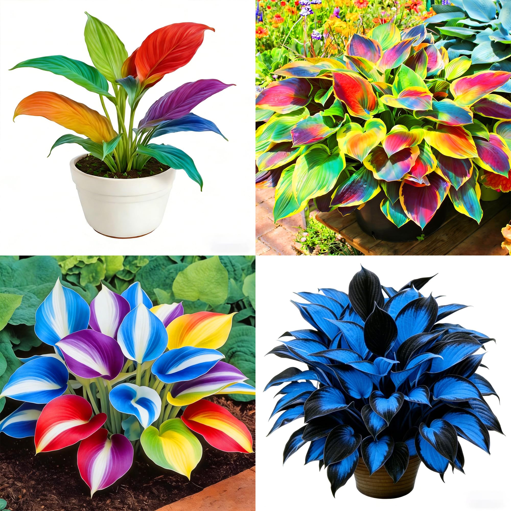 Mixrug Hosta seeds collection pack for shaded borders
