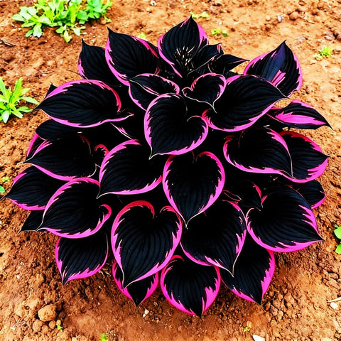 Mixrug Mixed 117+ Hosta seeds include variegated leaves to brighten dim corners.