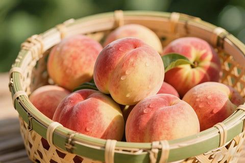 Mixrug Organic Dwarf Peach Seeds possible fruit harvest in future