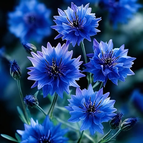Mixrug pollinator magnet flowers attract bees and butterflies throughout bloom.