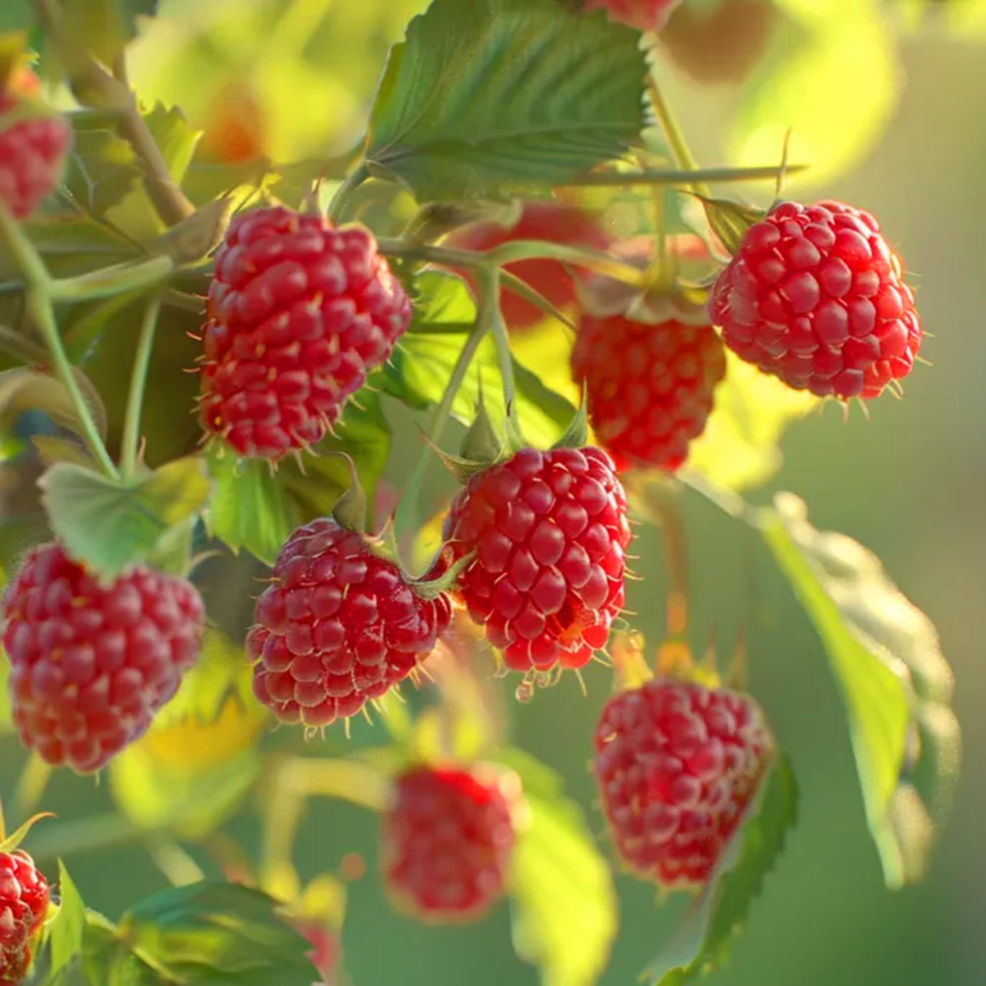 Mixrug raspberry seeds pack supports lush growth in containers