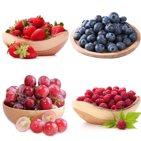Mixrug berry-seed-pack closeup, highlighting varieties for fresh harvests.