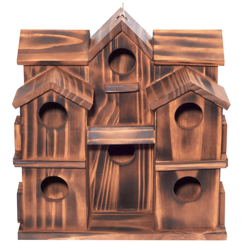 MIXUMON backyard placement shows practical nesting options for small birds.
