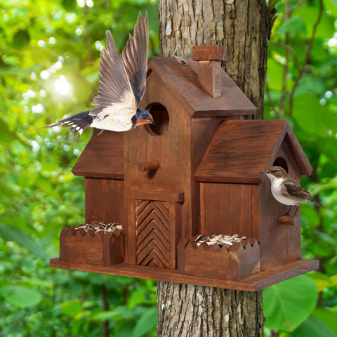MIXUMON 3-way installation for tree, post, or branch mounting.