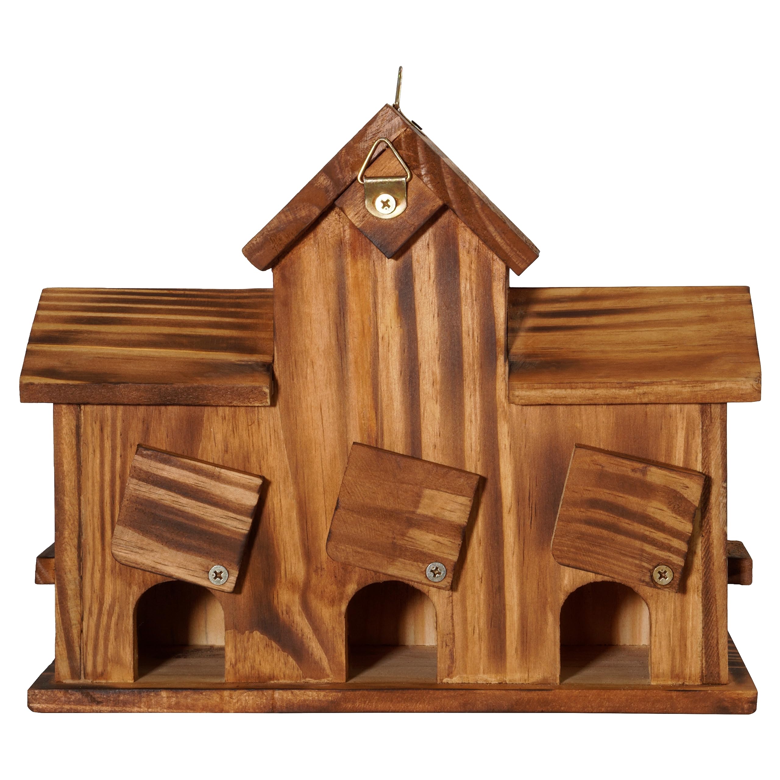 MIXUMON rustic wooden castle style adds garden charm