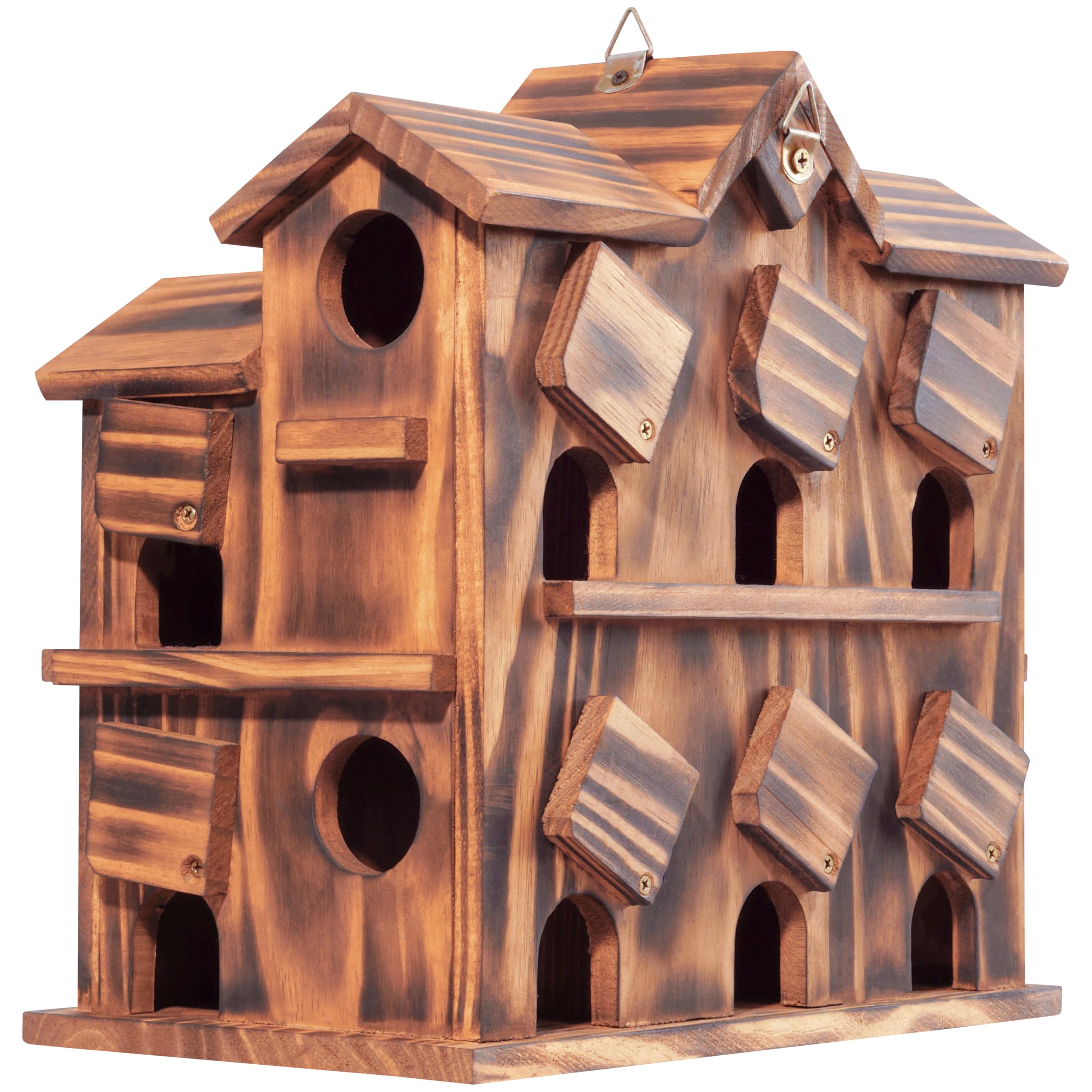MIXUMON castle-inspired design blends decorative charm with functional outdoor housing.