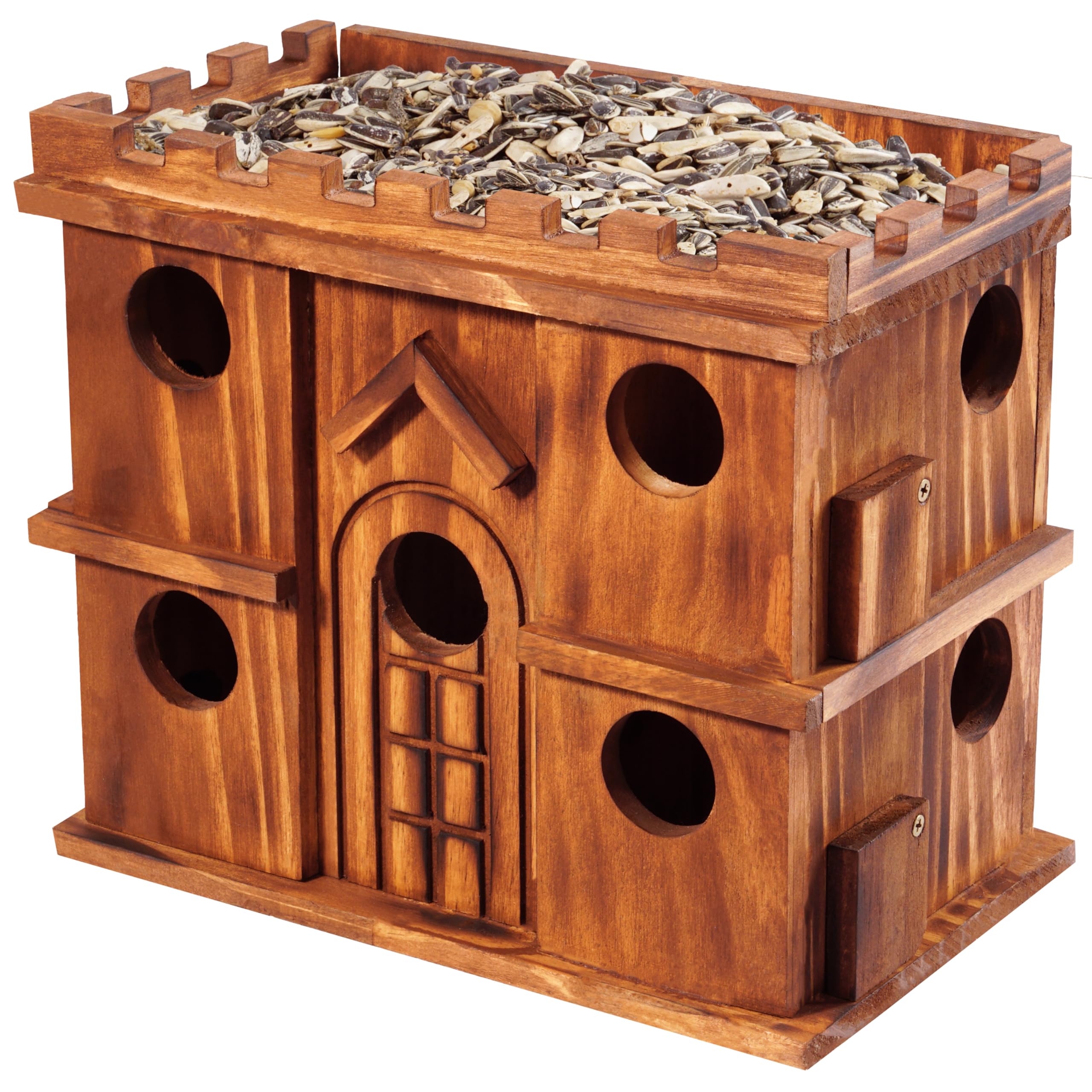 MIXUMON functional and decorative design blends rustic charm with practical nesting shelter.