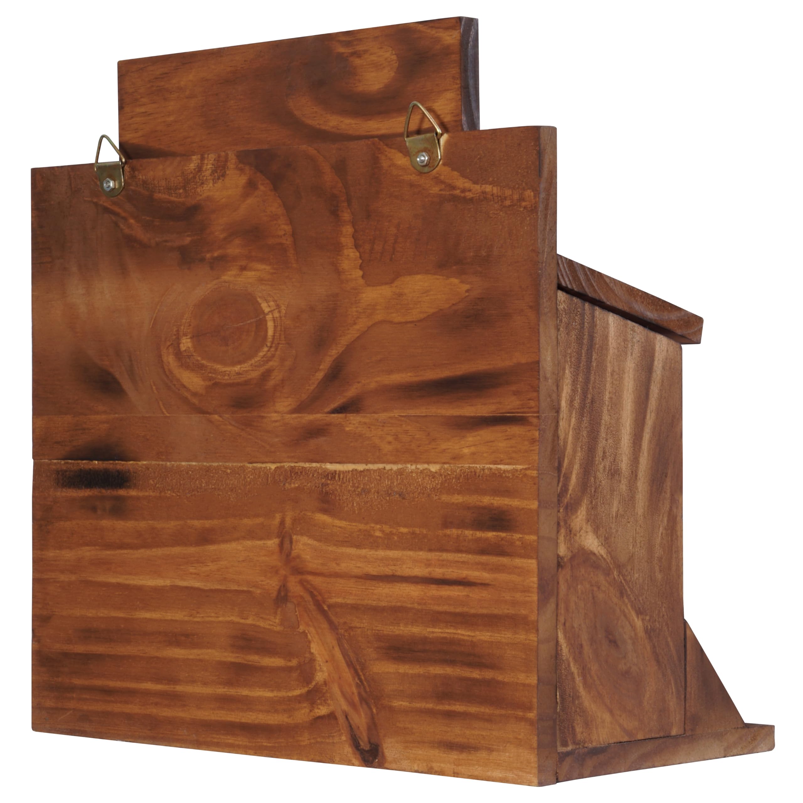 MIXUMON Nut Bar Squirrel Feeder Table sliding shield for clear seed visibility.
