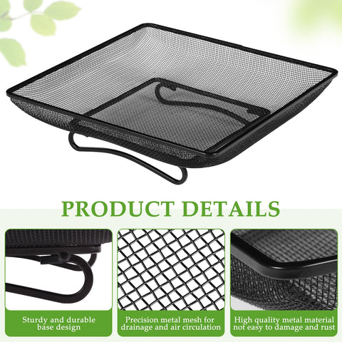 MIXXIDEA anti-tip metal stand design prevents overturning during feeding.