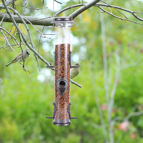 MIXXIDEA six-port capacity supports busy bird activity in your yard