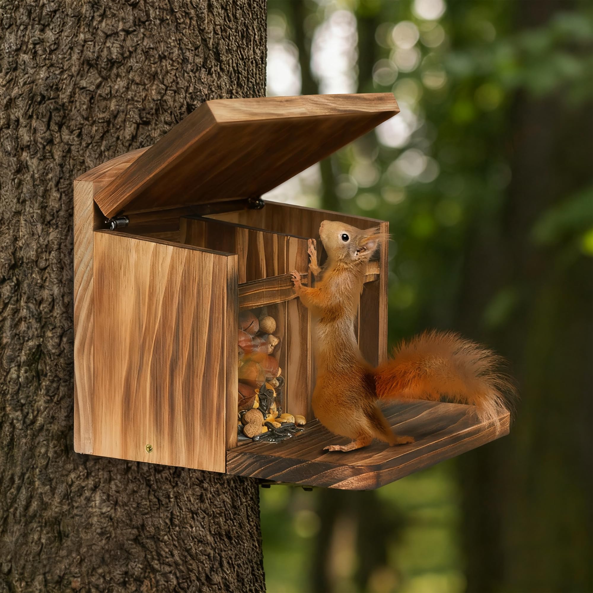 MIXXIDEA elegant yard placement enhances wildlife watching with minimal setup.