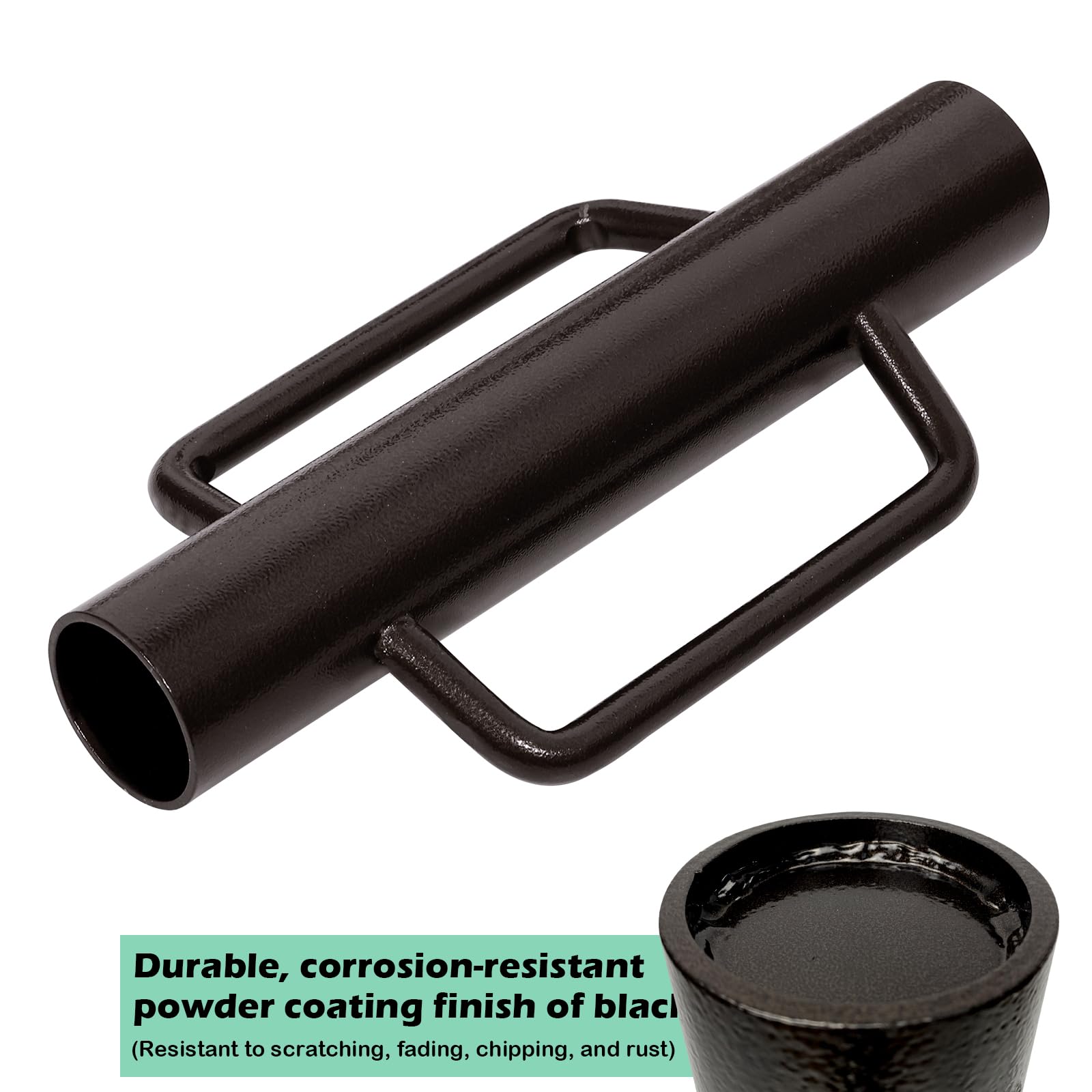 MIXXIDEA heavy-duty fence post driver in steel for rugged, reliable performance.