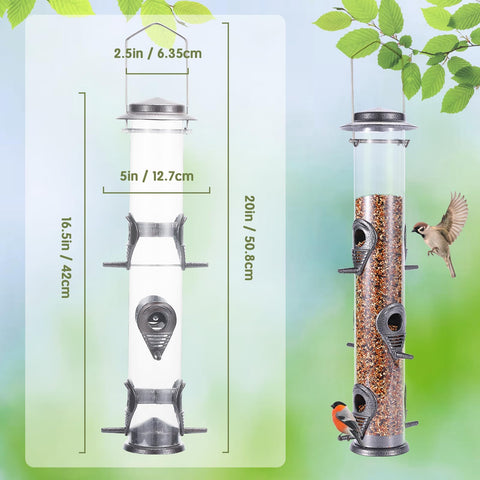 MIXXIDEA metal top and bottom provide durable protection against weather