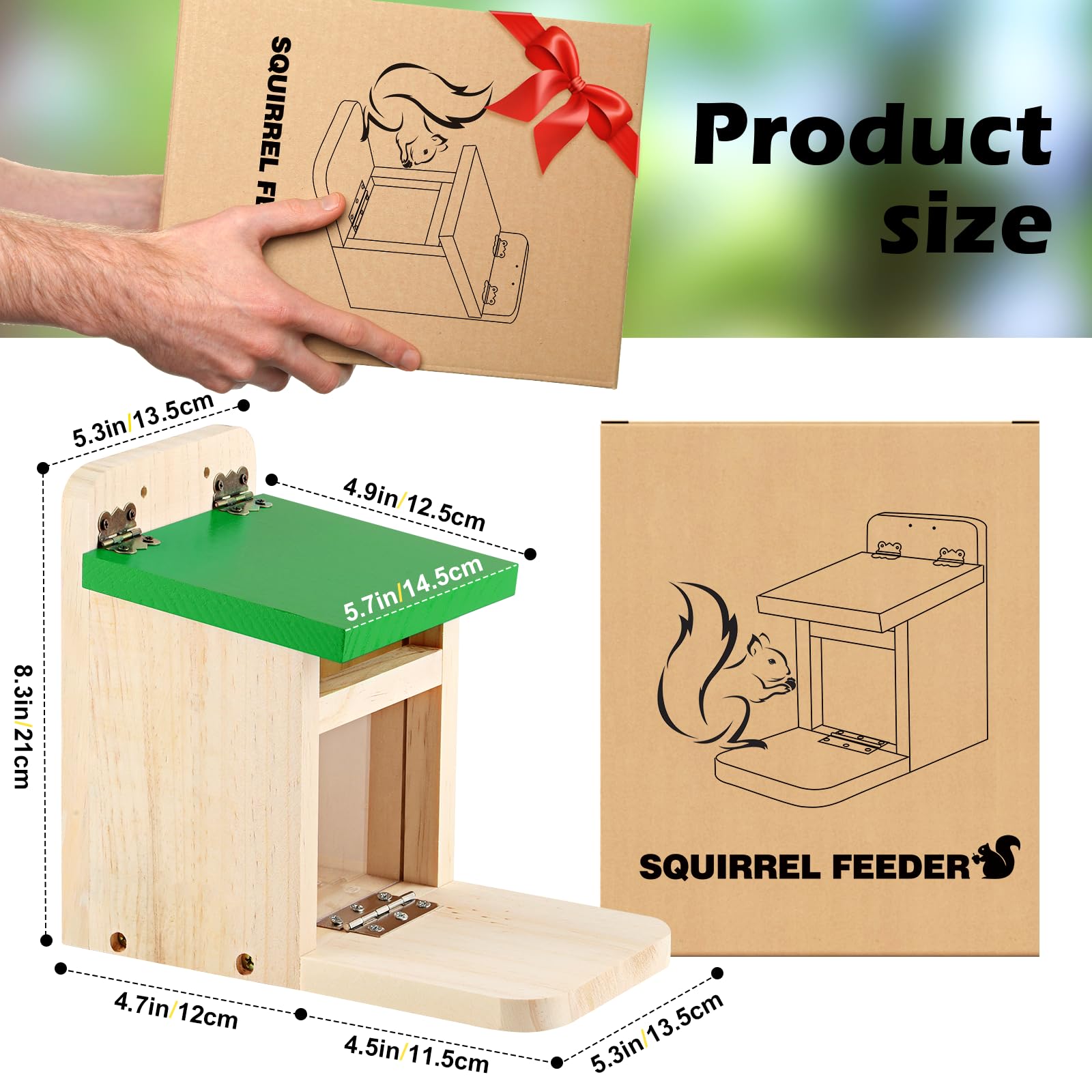MIXXIDEA wooden construction closeup highlights sturdy 1.5 cm boards for durability.