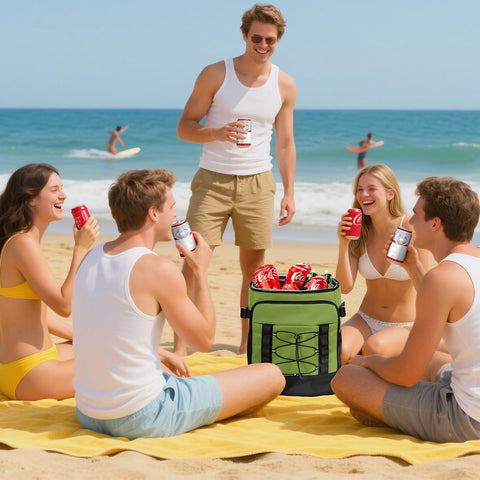 MIYCOO Cooler Backpack ideal for beach outings and outdoor adventures.