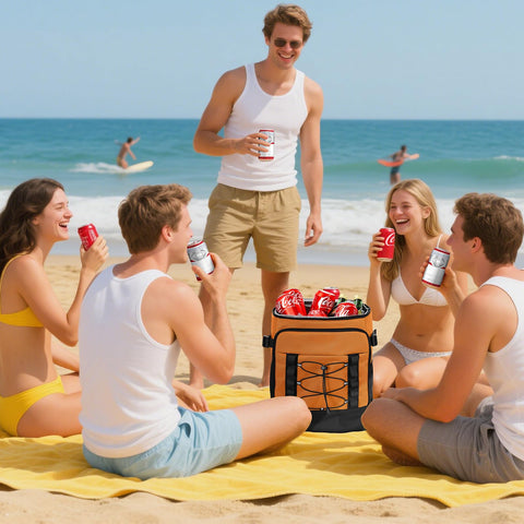 MIYCOO versatile cooler fits beach trips, picnics, camping, or lunches.