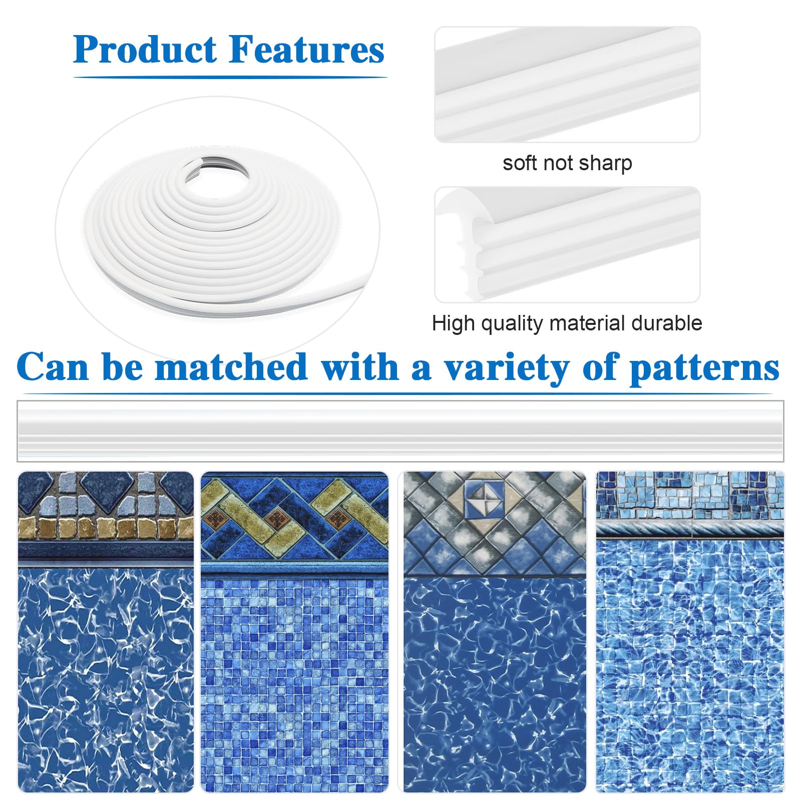 MIYOLO compatible with in-ground and above-ground pools for versatile use.