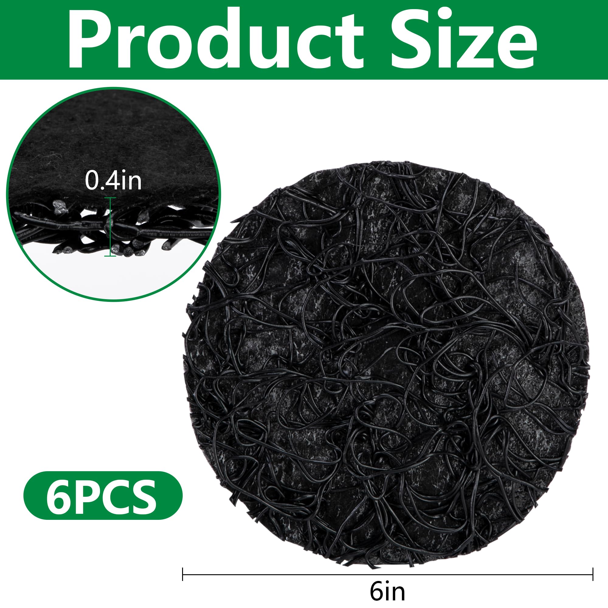 Mizelu double-layer drainage disc enhances airflow and prevents soil clogging