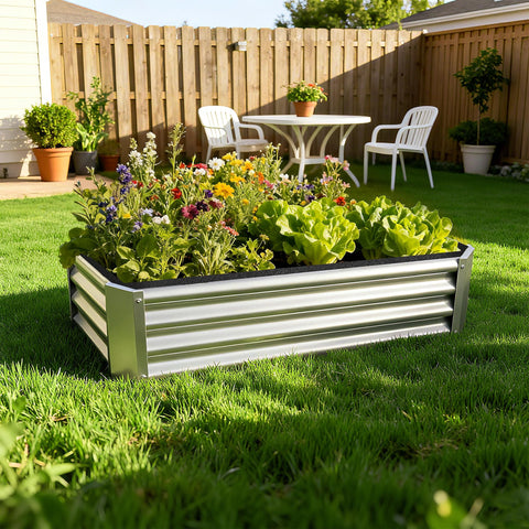 Mizelu garden use patio backyards showing versatile outdoor applications.