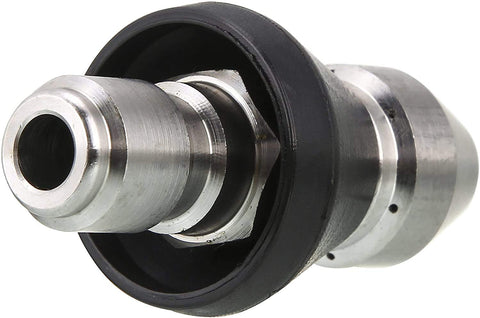 MIZORLIE nozzle assembly close-up reveals 0° front and 30° rear jets.