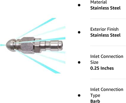 MIZORLIE packaging shows jetter and quick plug ready for use.