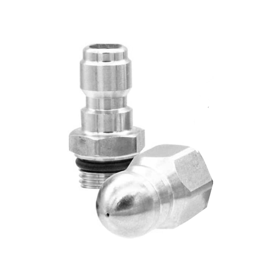 MIZORLIE forward and rear jets offer versatile drain cleaning.