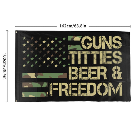 Mizraon Man cave wall decor flag 3x5ft creates focal point