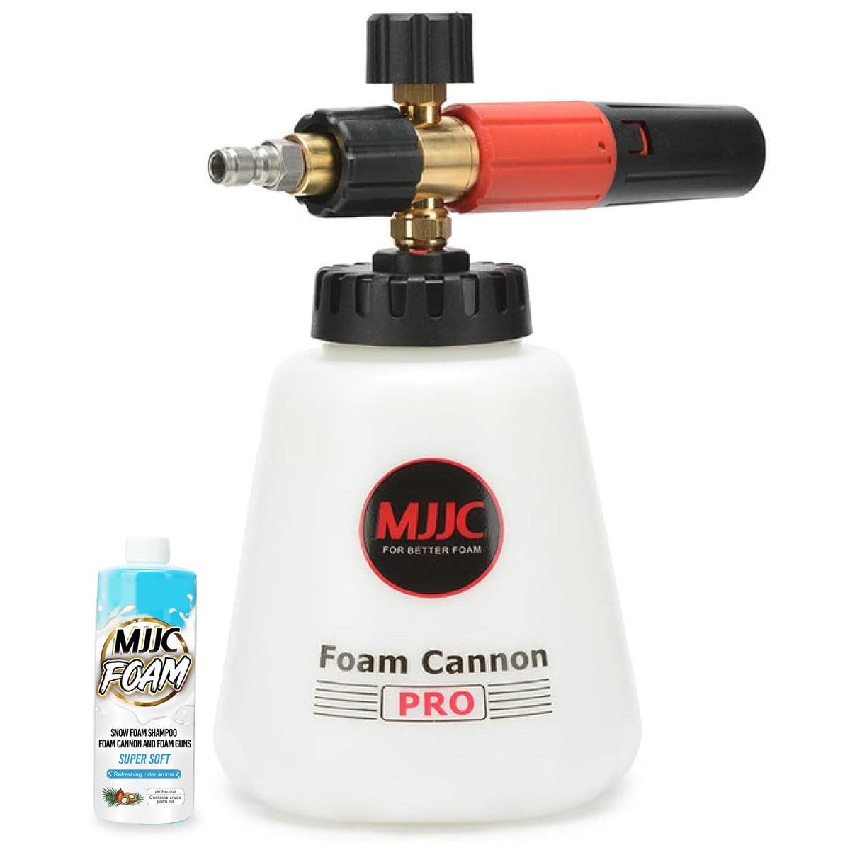 MJJC Foam Cannon Pro V2.0 front view for robust detailing