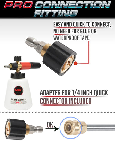 MJJC Pro V2.0 quick connector for fast setup