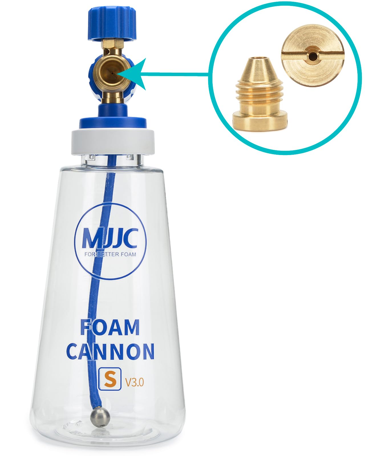 MJJC foam cannon S/Pro compatibility across V2.0 and V3.0 versions