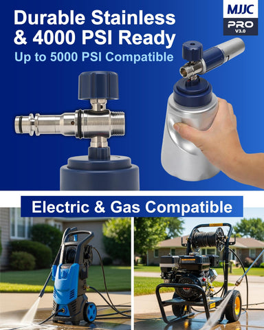 MJJC PRO V3.0 stainless steel assembly built for heavy use and reliability
