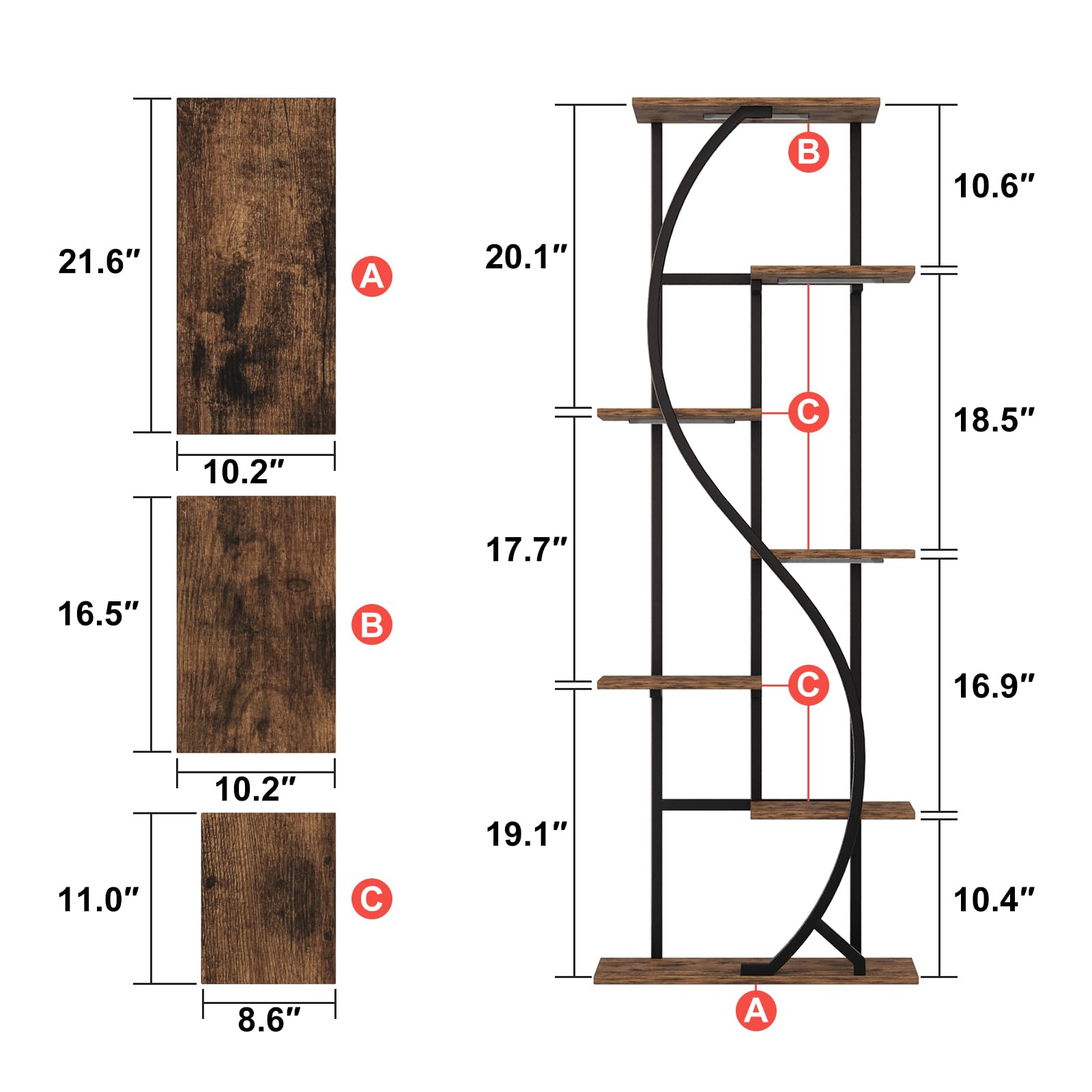 MJOMKN wall strap keeps the stand secure for homes with kids and pets.