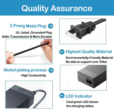 MJPOWER 65W Jackery adapter cable close-up reveals durable insulation.