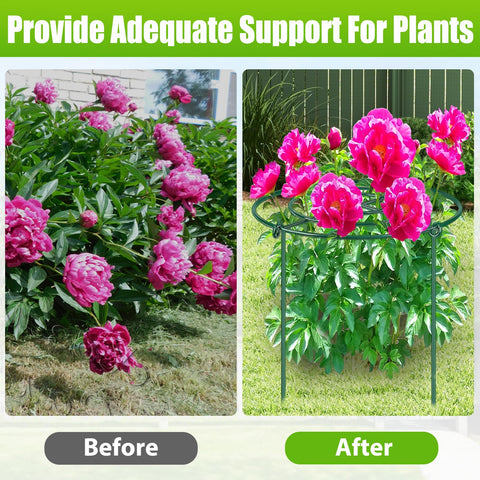 MJZ green-coated finish blends with foliage while protecting metal from rust