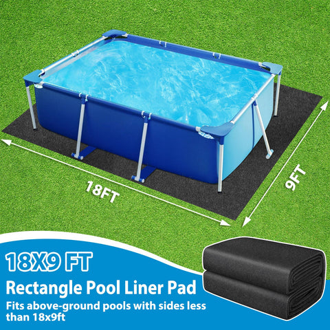 MJZ seamless under-pool pad emphasizes flatness and comfort.