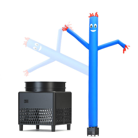 Mkevi 6ft blue sky air puppet dancer boosts outdoor event visibility
