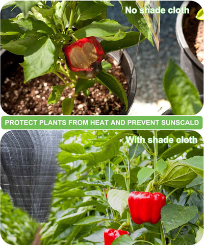 Mklsit multipurpose shade cloth suits patios, coops, and raised beds for shade