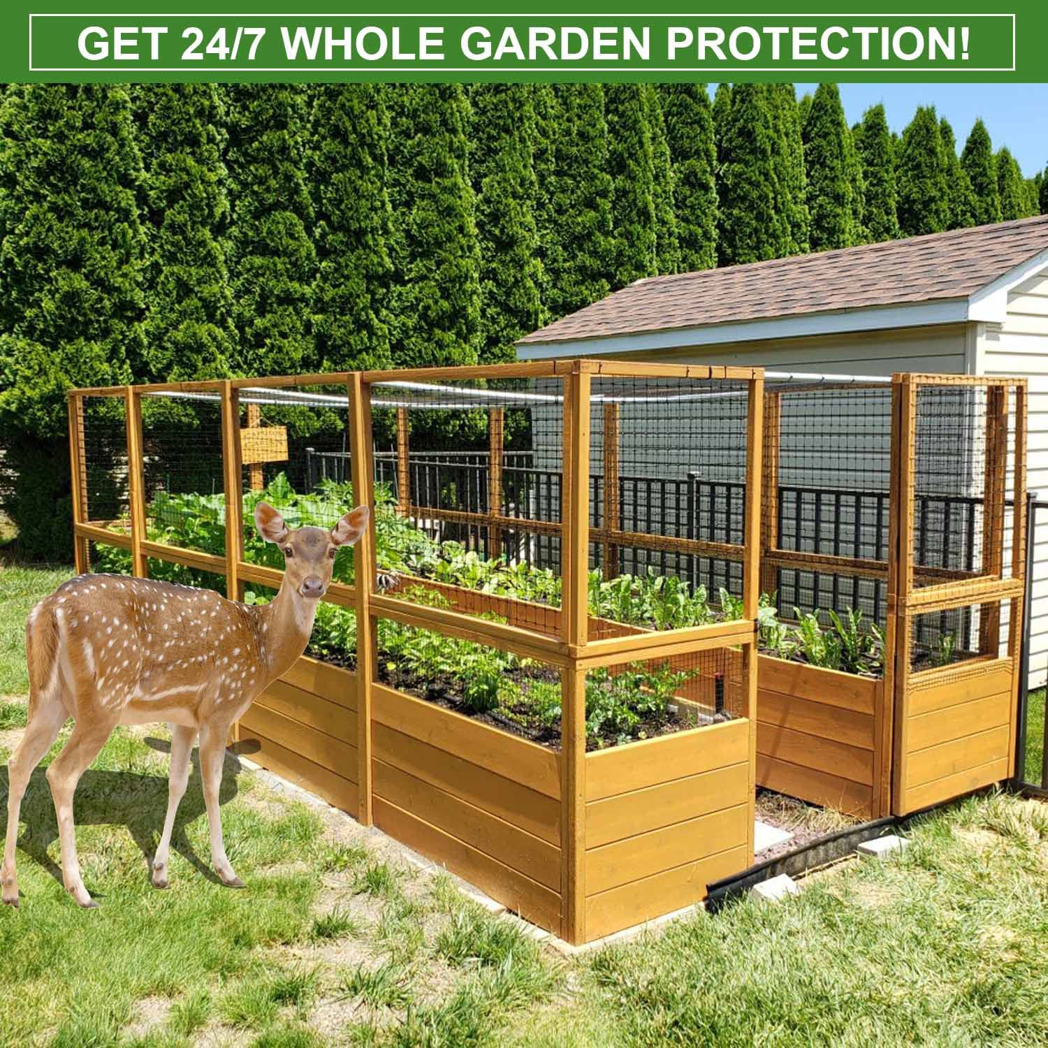 Mklsit square mesh detail 3-4 inch lets pollinators through