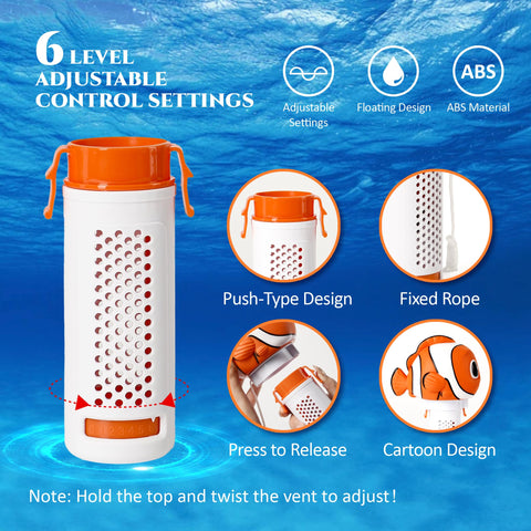 MKLZ mini clownfish bromine holder for hot tubs and small pools