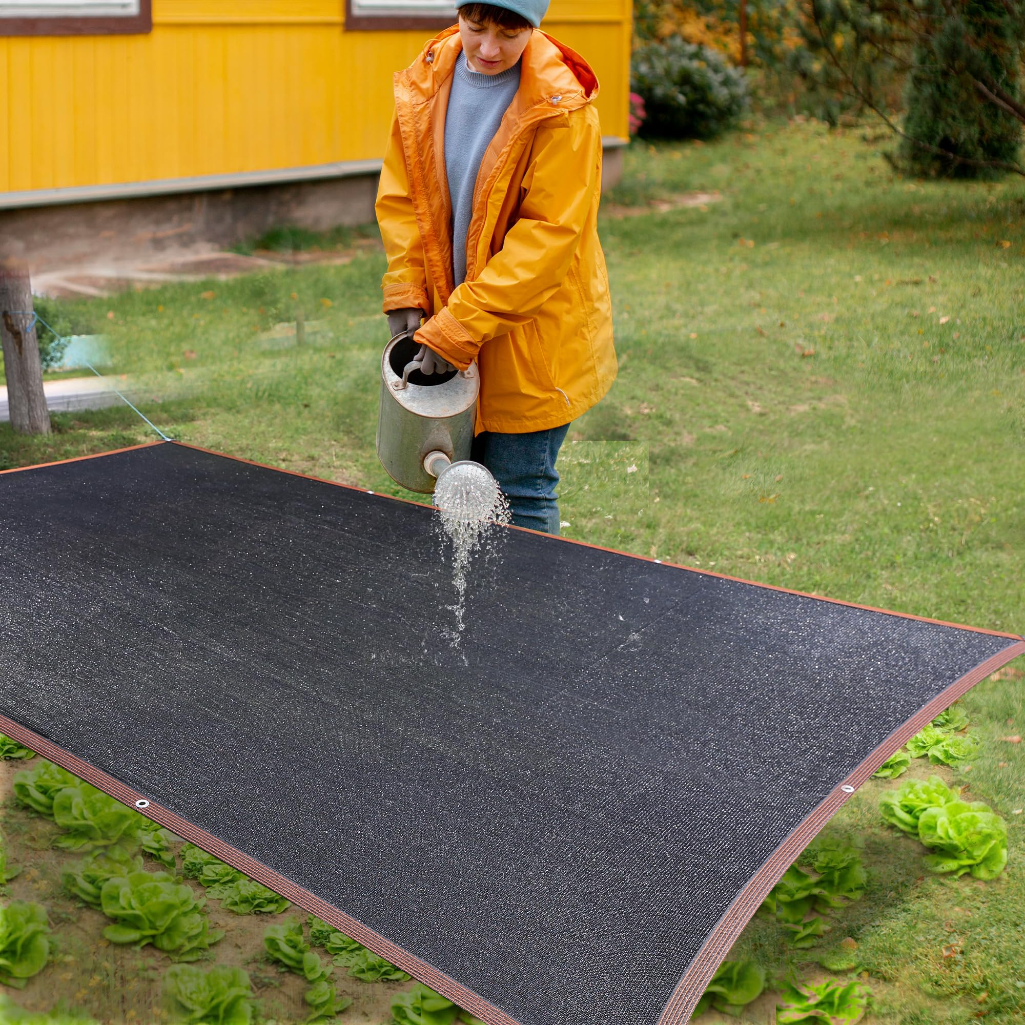MKMJ greenhouse protection shade cloth reduces heat buildup while diffusing light.