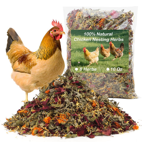 Mkobon chicken nesting herbs 10oz to refresh coop aroma and support hens
