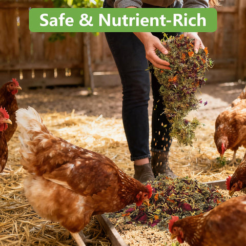 Mkobon hen wellness support — improves feather quality with natural ingredients